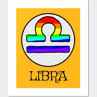 ZODIAC PRIDE LIBRA Posters and Art